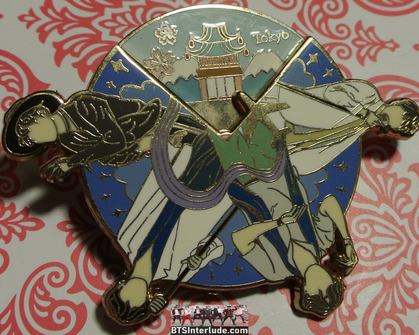 BTS PIN ENAMEL SILVER SUB-UNIT AIRPLANE PT 2 HYUNG VERSION SPINNER RM SUGA J-HOPE JIN KIM NAMJOON MIN YOONGI JUNG HOSEOK SEOKJIN PEANUT PAPER CO PINS BADGE BUTTON