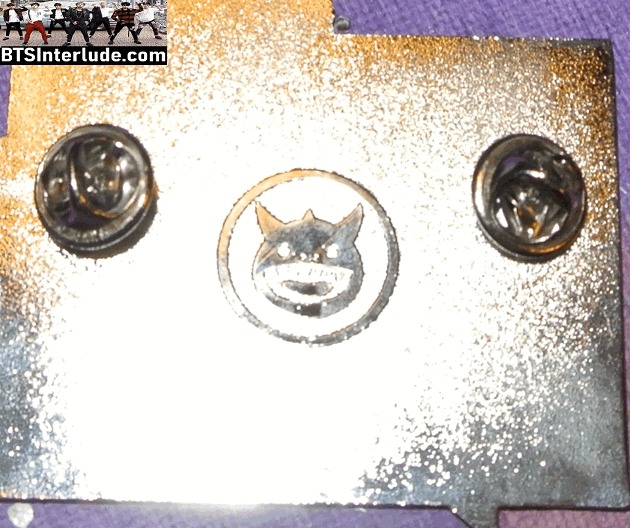 BTS PIN ENAMEL SILVER SUB-UNIT RM KIM NAMJOON HUGGING JEON JUNGKOOK SHOOTING STAR BADGE BUTTON