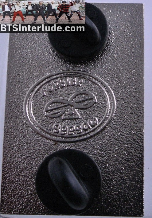BTS PIN ENAMEL SILVER SUGA MIN YOONGI 민윤기 DOPE FOREVER SEESAW PINS BADGE BUTTON