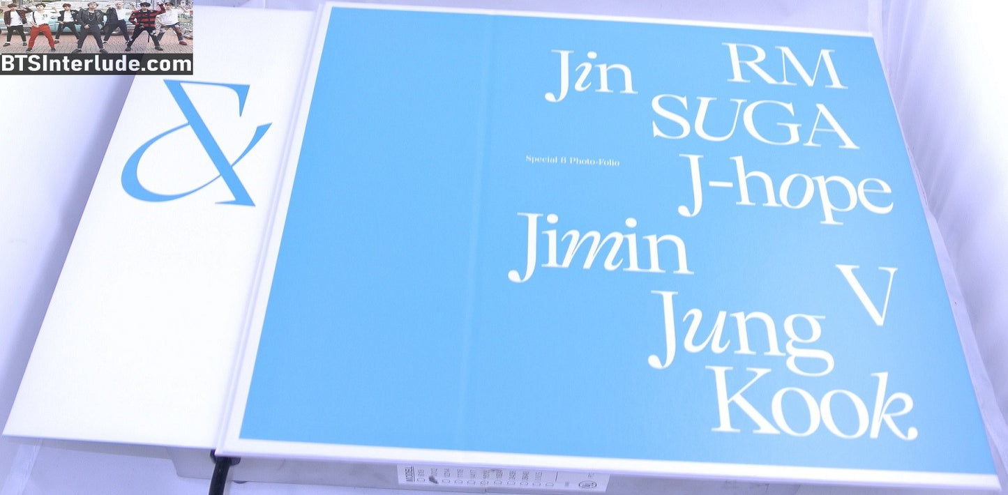 BTS PRE-ORDER BENEFIT GROUP PHOTOFOLIO CASE FOR ALL BOOKS JUNGKOOK V JIMIN RM J-HOPE SUGA JIN NEW OFFICIAL MERCHANDISE