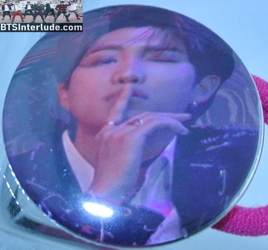 BTS PONYTAIL HOLDER BUTTON RM KIM NAMJOON 김남준 SEXY SHHHH SEAMLESS HAIR TIE