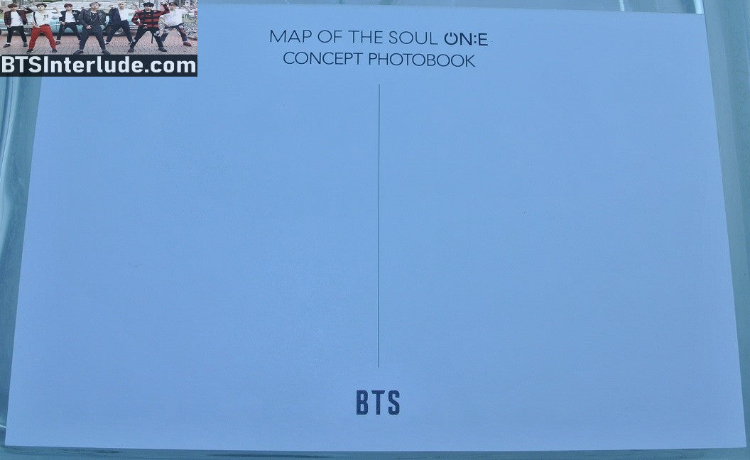 BTS POSTCARD OFFICIAL GROUP MAP OF THE SOUL ON:E MOTS EXCLUSIVE TO SET NEW JUNGKOOK V JIMIN RM J-HOPE SUGA JIN OFFICIAL MERCHANDISE