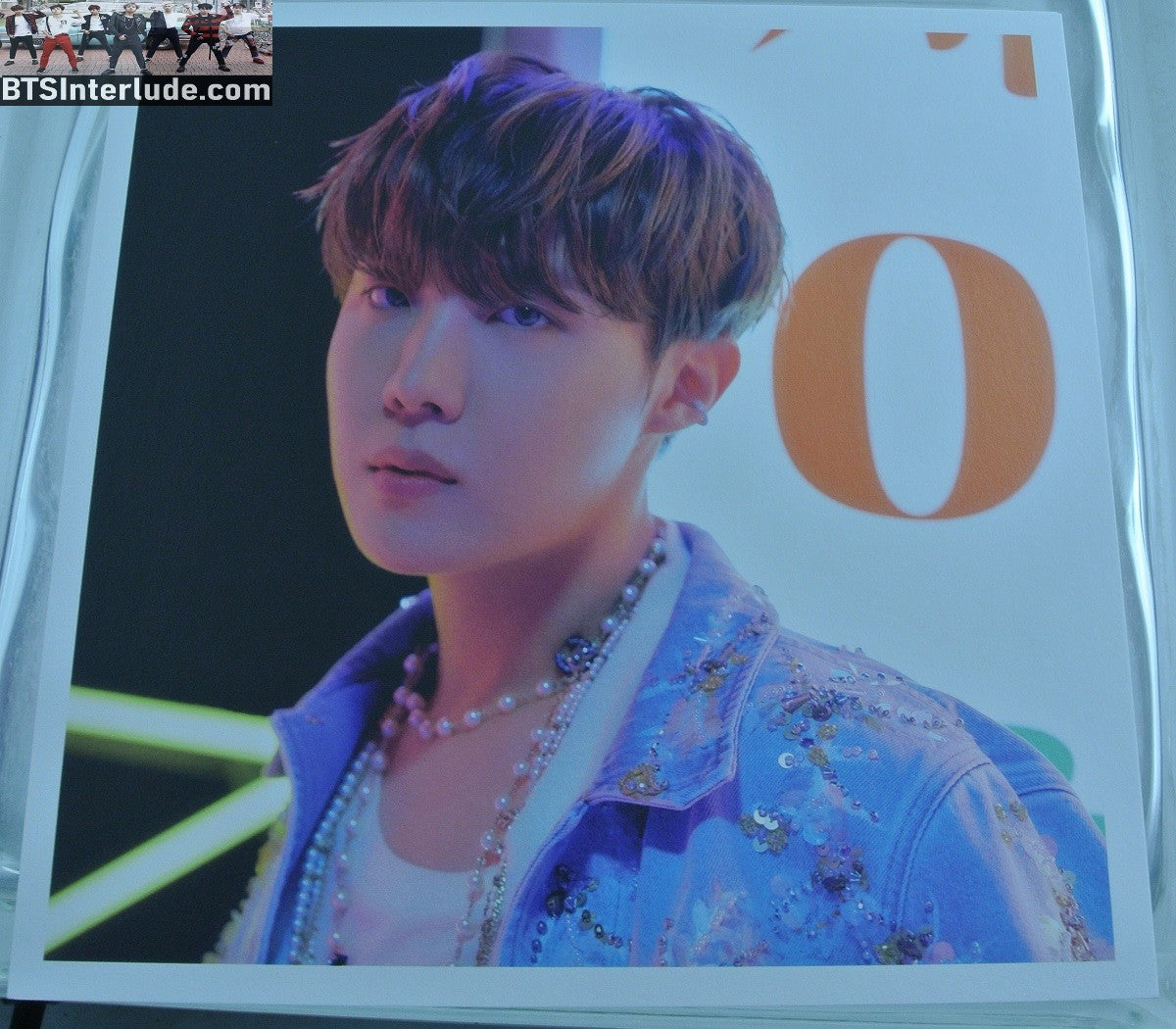 BTS POSTCARD OFFICIAL J-HOPE JUNG HOSEOK 정호석 MAP OF THE SOUL ON:E ONE CONCEPT BOOK SQUARE EXCLUSIVE LIMITED EDITION WITH BOOK SET ONLY