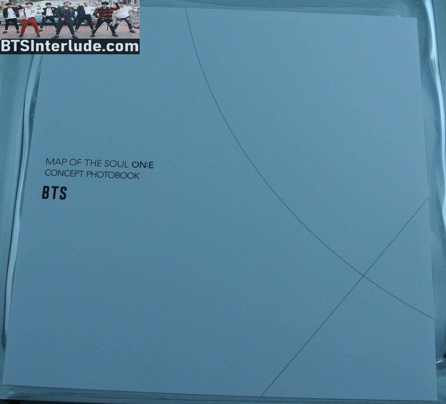 BTS POSTCARD OFFICIAL J-HOPE JUNG HOSEOK 정호석 MAP OF THE SOUL ON:E ONE CONCEPT BOOK SQUARE EXCLUSIVE LIMITED EDITION WITH BOOK SET ONLY