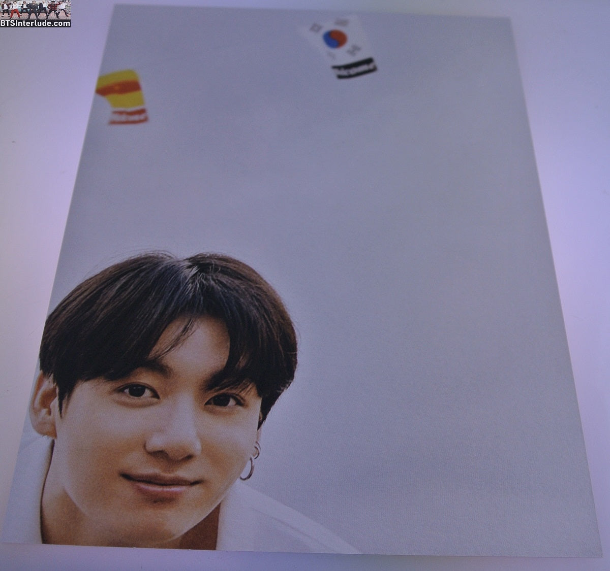 BTS POSTER MINI OFFICIAL JEON JUNGKOOK 전정국 TIME DIFFERENCE PHOTOFOLIO NEW OFFICIAL MERCHANDISE