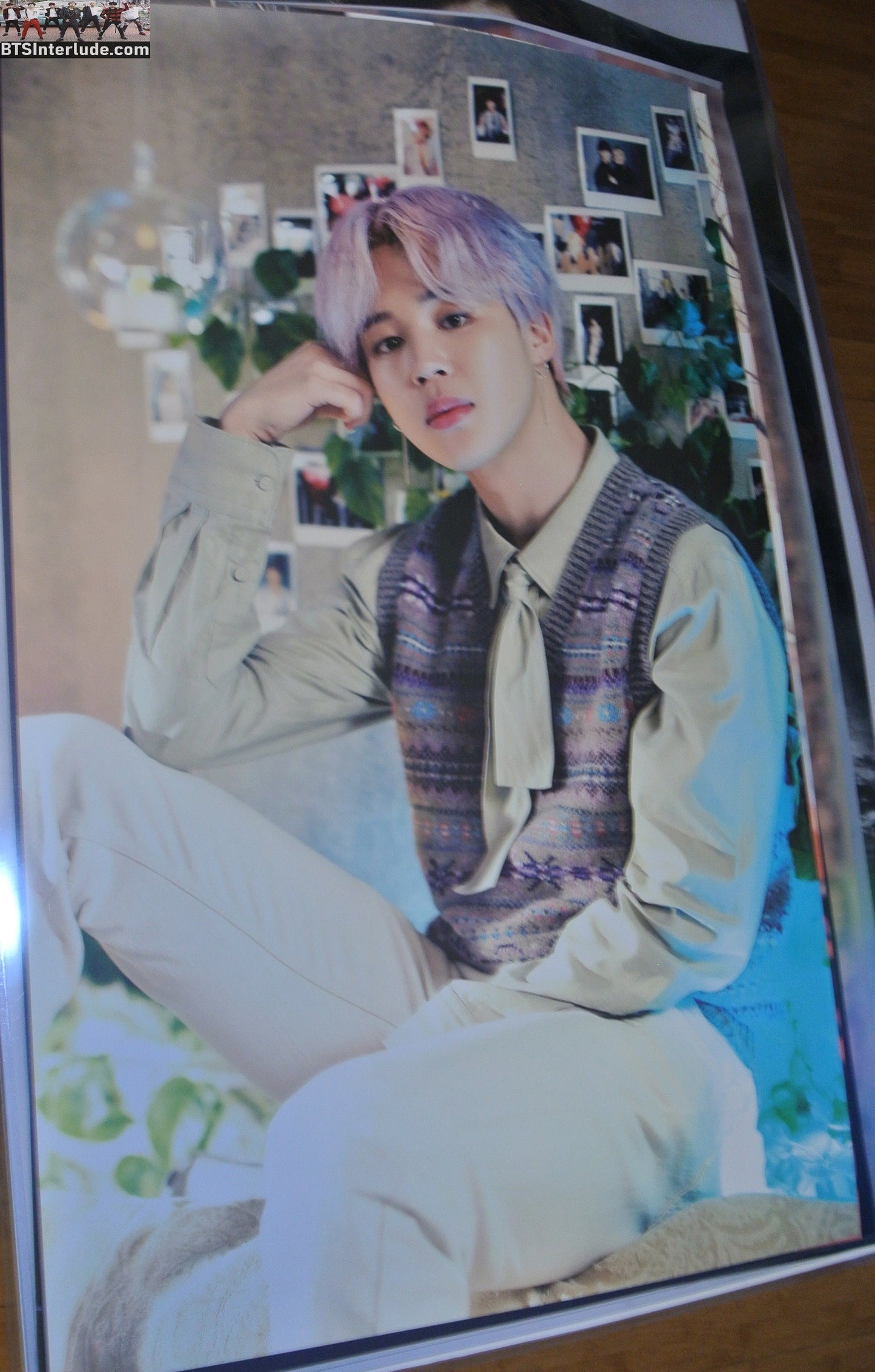 BTS POSTER OFFICIAL PARK JIMIN 박지민 MAGIC SHOP 5TH MUSTER FIRST EDITION LIMITED VERSION NEW OFFICIAL MERCHANDISE