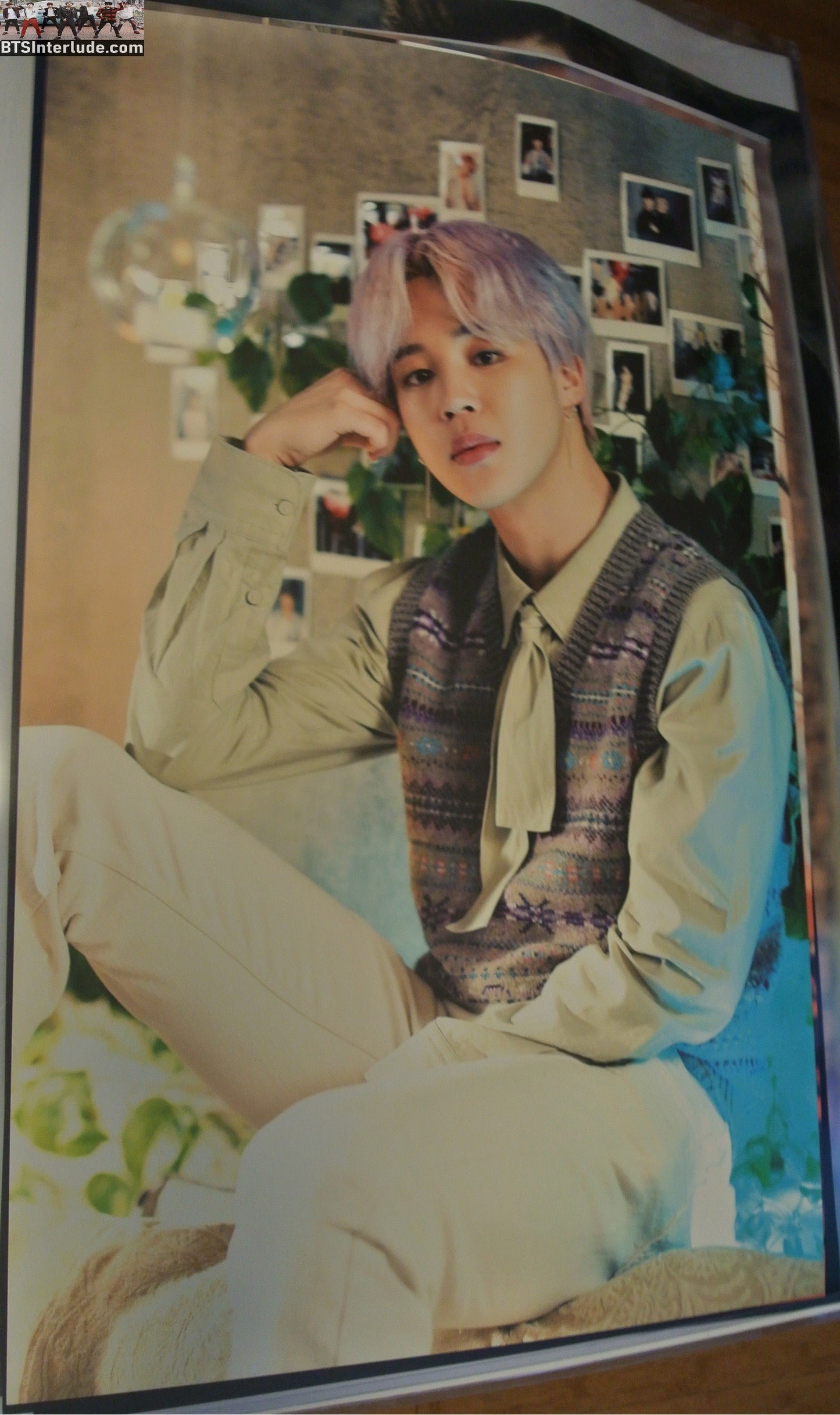 BTS POSTER OFFICIAL PARK JIMIN 박지민 MAGIC SHOP 5TH MUSTER FIRST EDITION LIMITED VERSION NEW OFFICIAL MERCHANDISE