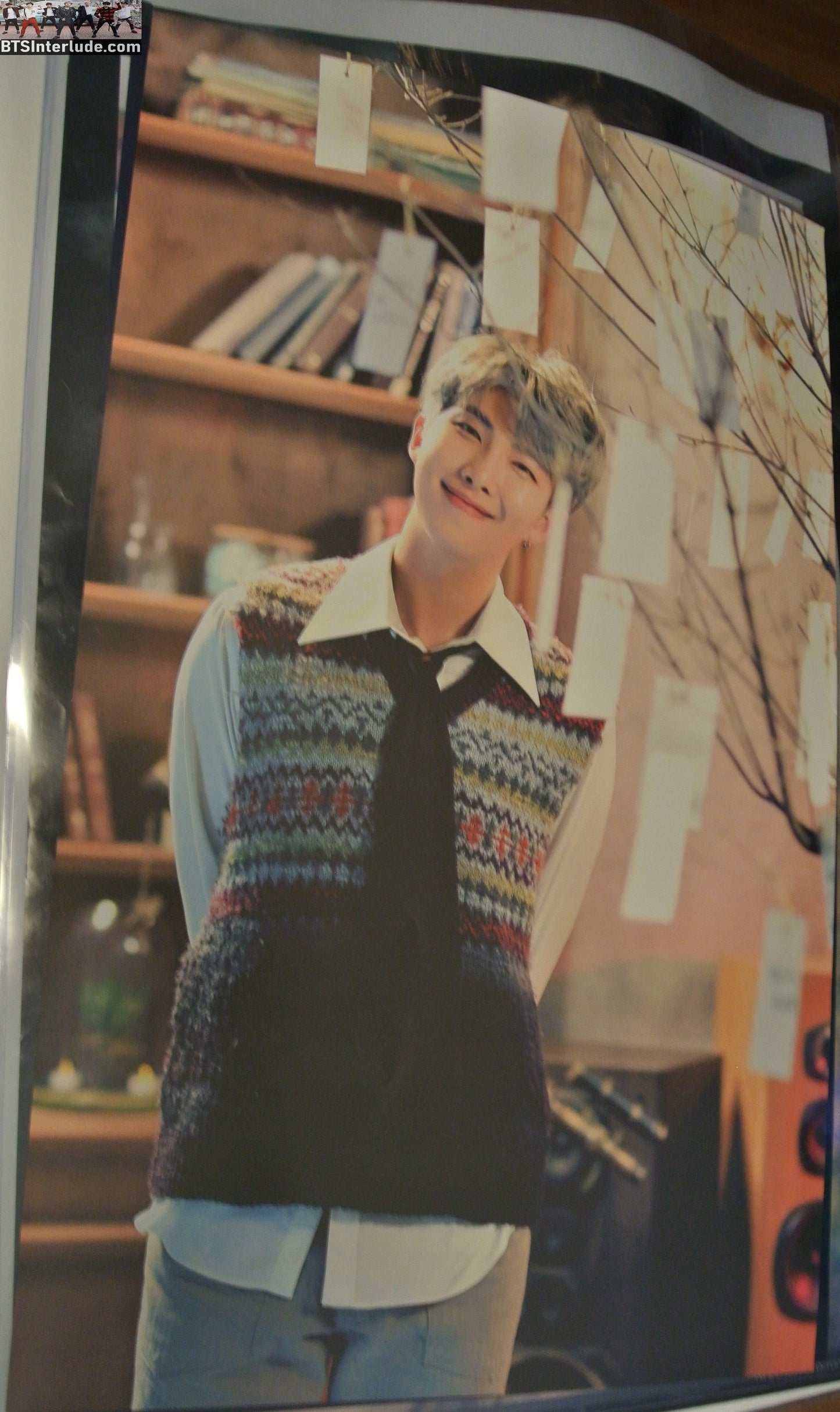 BTS POSTER OFFICIAL RM KIM NAMJOON 김남준 MAGIC SHOP 5TH MUSTER FIRST EDITION LIMITED VERSION NEW OFFICIAL MERCHANDISE