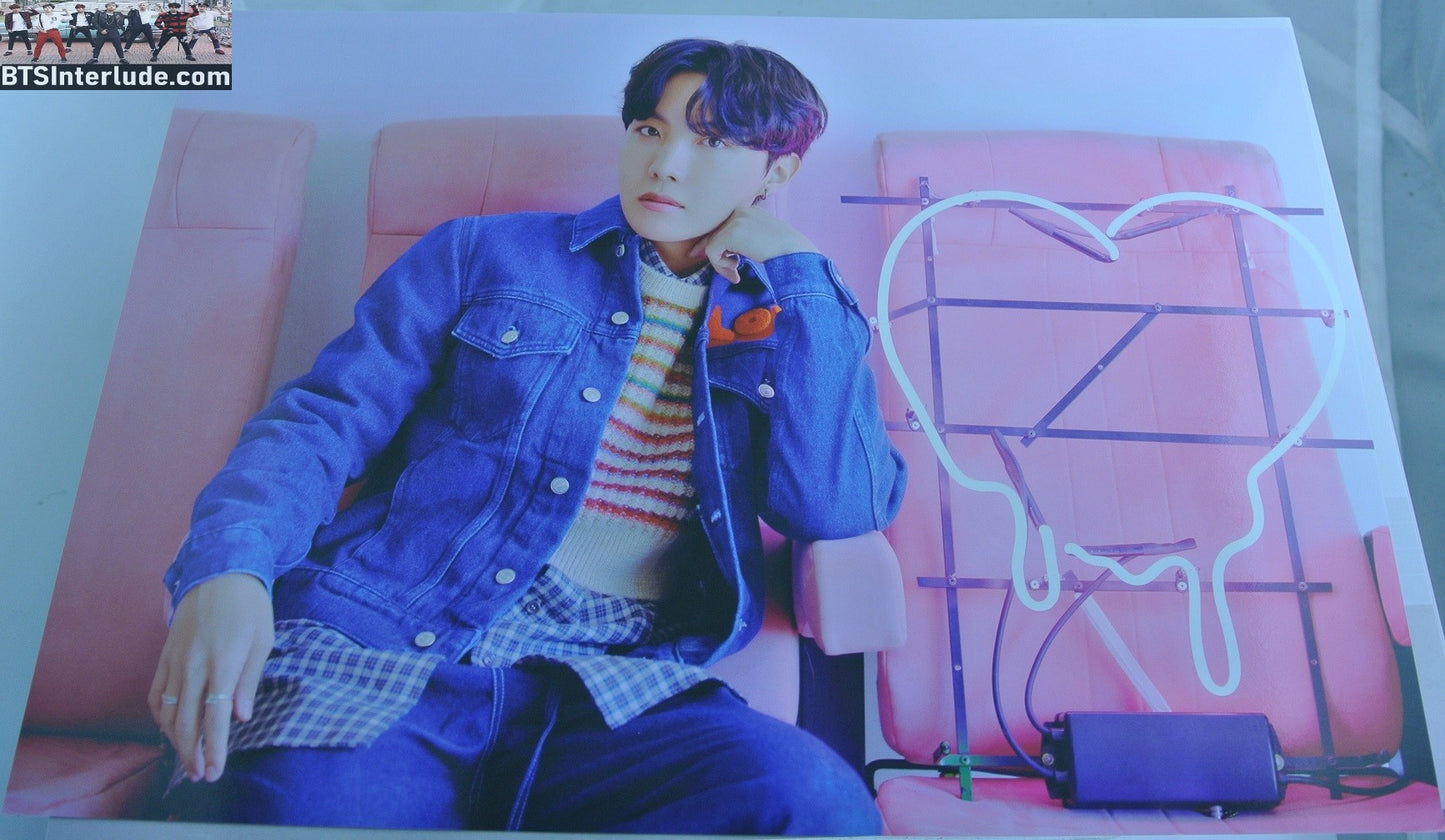 BTS POSTER MINI OFFICIAL J-HOPE JUNG HOSEOK 정호석 BUSAN KOREA HYBE INSIGHT LIMITED EDITION OFFICIAL MERCHANDISE