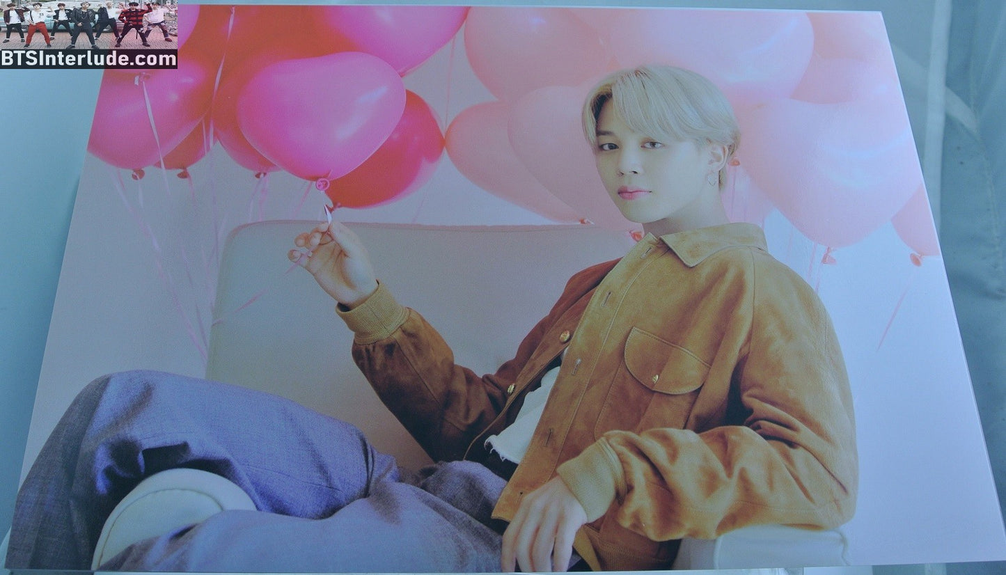 BTS POSTER MINI OFFICIAL PARK JIMIN 박지민 BUSAN PHOTO 2022 KOREA HYBE INSIGHT LIMITED EDITION OFFICIAL MERCHANDISE