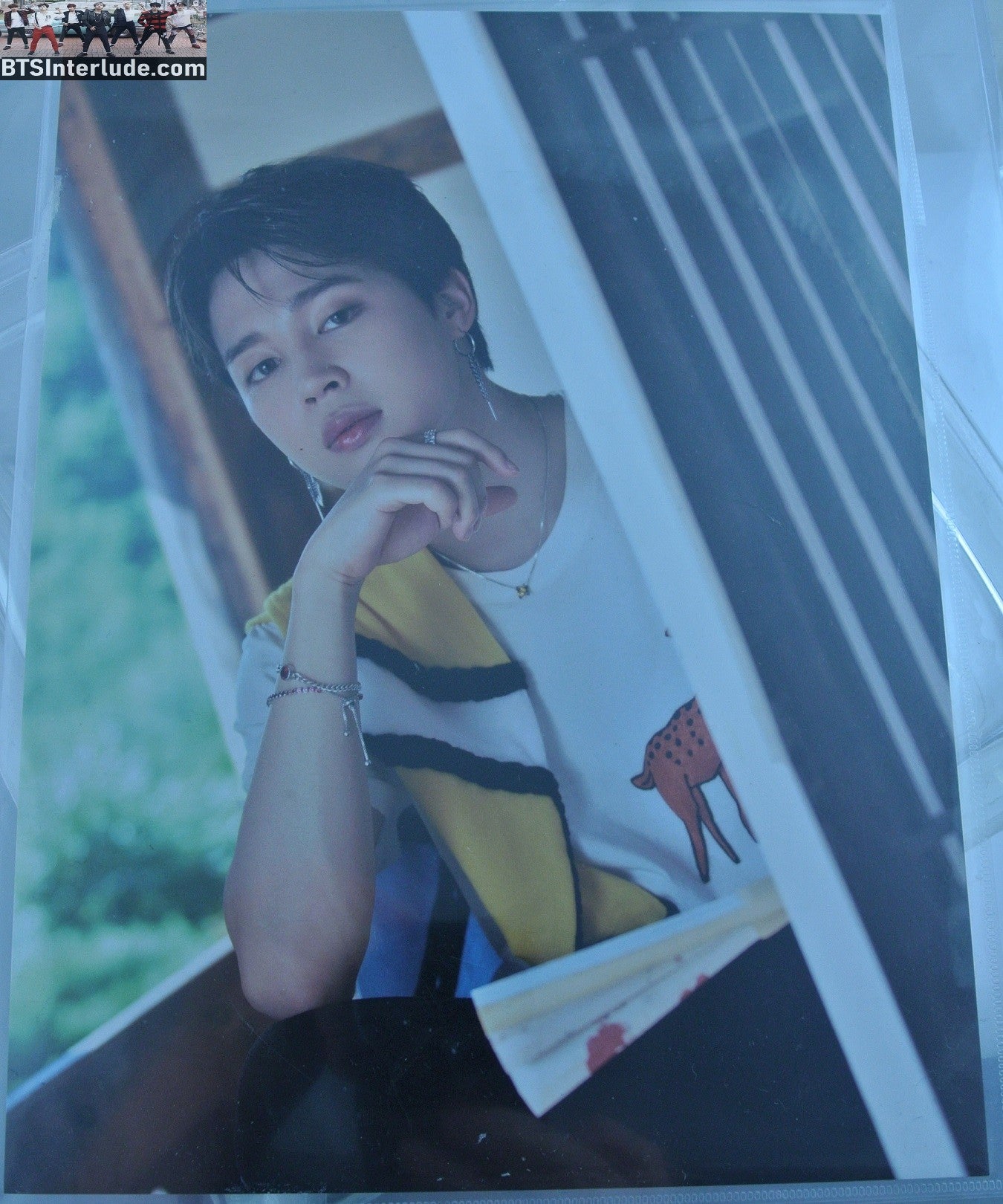 BTS POSTER MINI OFFICIAL PARK JIMIN 박지민 2019 SUMMER PACKAGE OFFICIAL MERCHANDISE