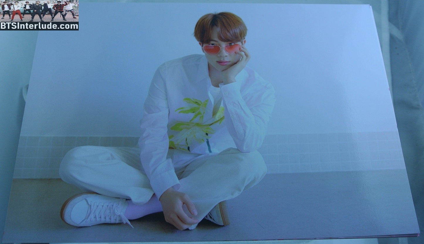 BTS POSTER MINI OFFICIAL JIN KIM SEOKJIN 김석진 BUSAN KOREA PHOTO HYBE INSIGHT LIMITED EDITION OFFICIAL MERCHANDISE