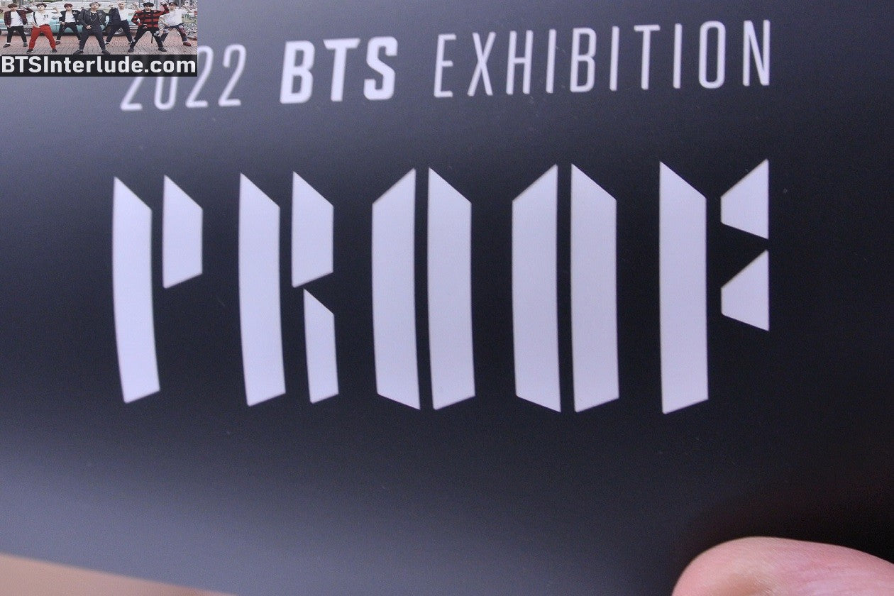 BTS POSTER OFFICIAL JEON JUNGKOOK 전정국 EUPHORIA PROOF EXHIBITION SEOUL HYBE INSIGHT MUSEUM NEW