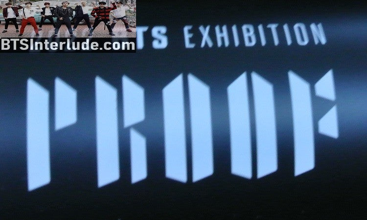 BTS POSTER OFFICIAL V KIM TAEHYUNG 김태형 PROOF DRAPES EXHIBITION SEOUL HYBE INSIGHT MUSEUM NEW