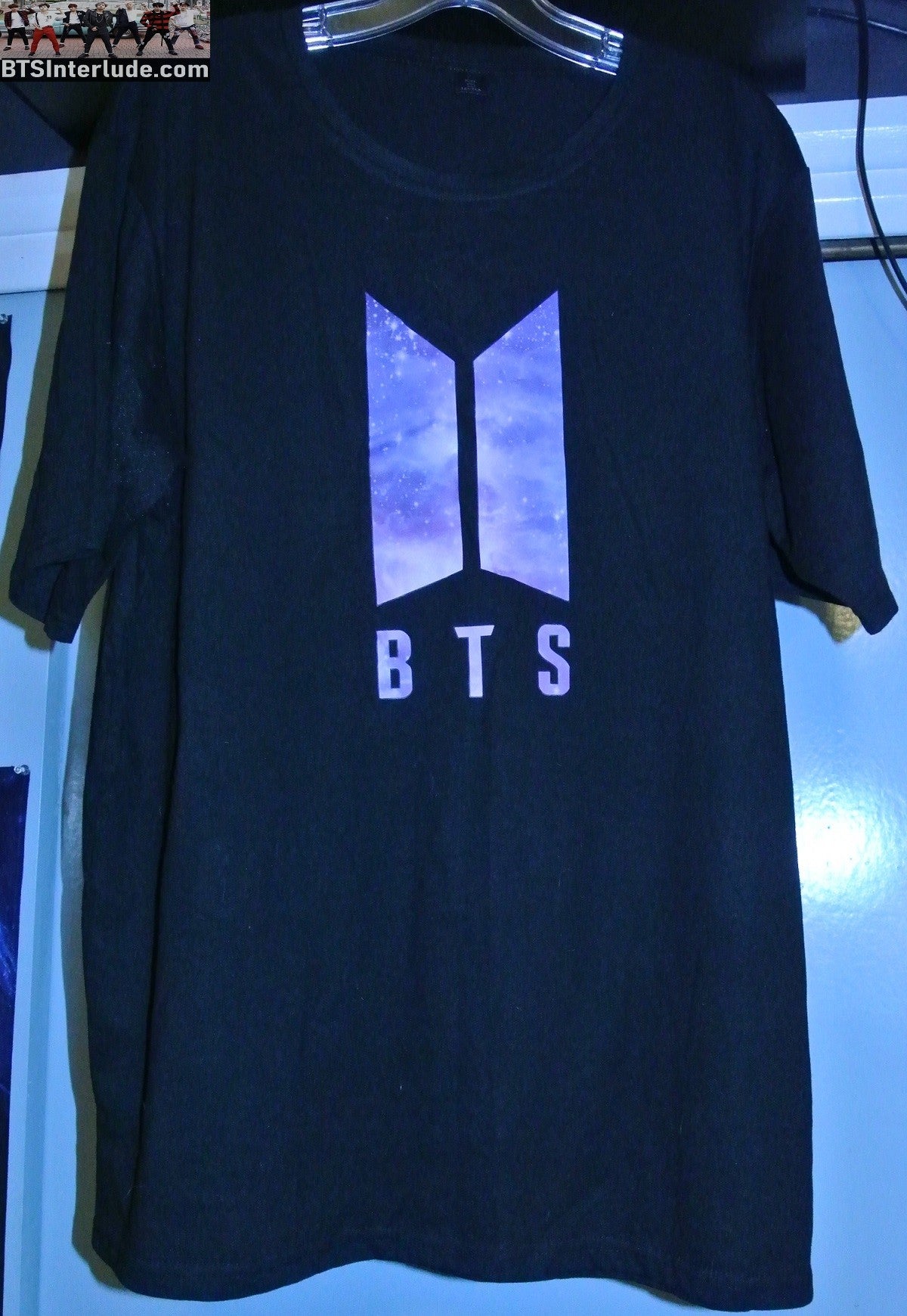BTS SHIRT BLACK 2XL PASTEL UNIVERSE DOORS LOVE YOURSELF HER ON BACK JUNGKOOK V JIMIN RM J-HOPE SUGA JIN