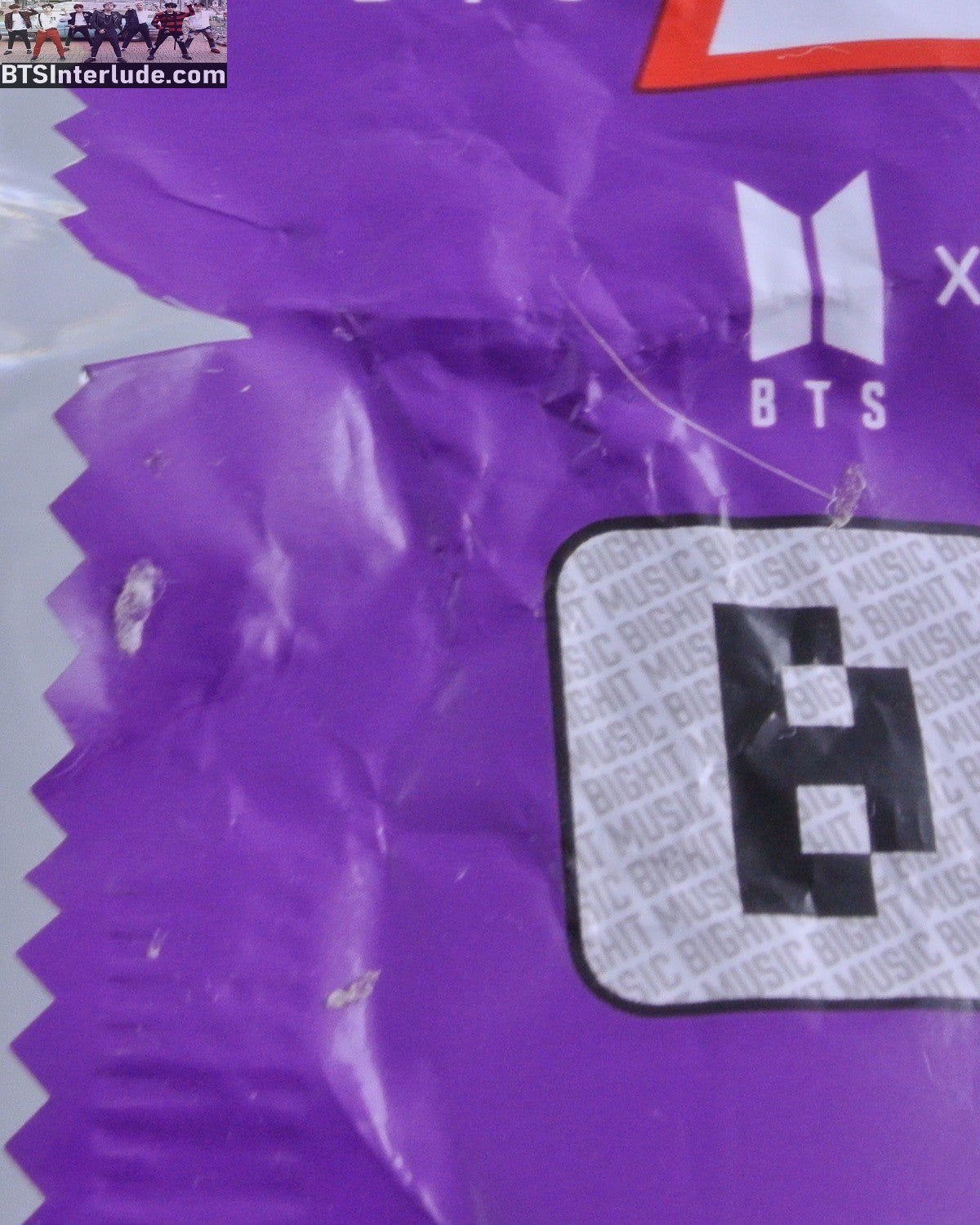 BTS SNICKERS OFFICIAL GROUP MAKE IT RIGHT PURPLE CANDY BAR WRAPPER JUNGKOOK V JIMIN RM J-HOPE SUGA JIN