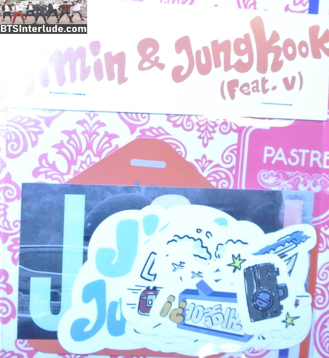 BTS STICKERS SUB-UNIT JEON JUNGKOOK PARK JIMIN ARE YOU SURE NEW OFFICIAL MERCHANDISE