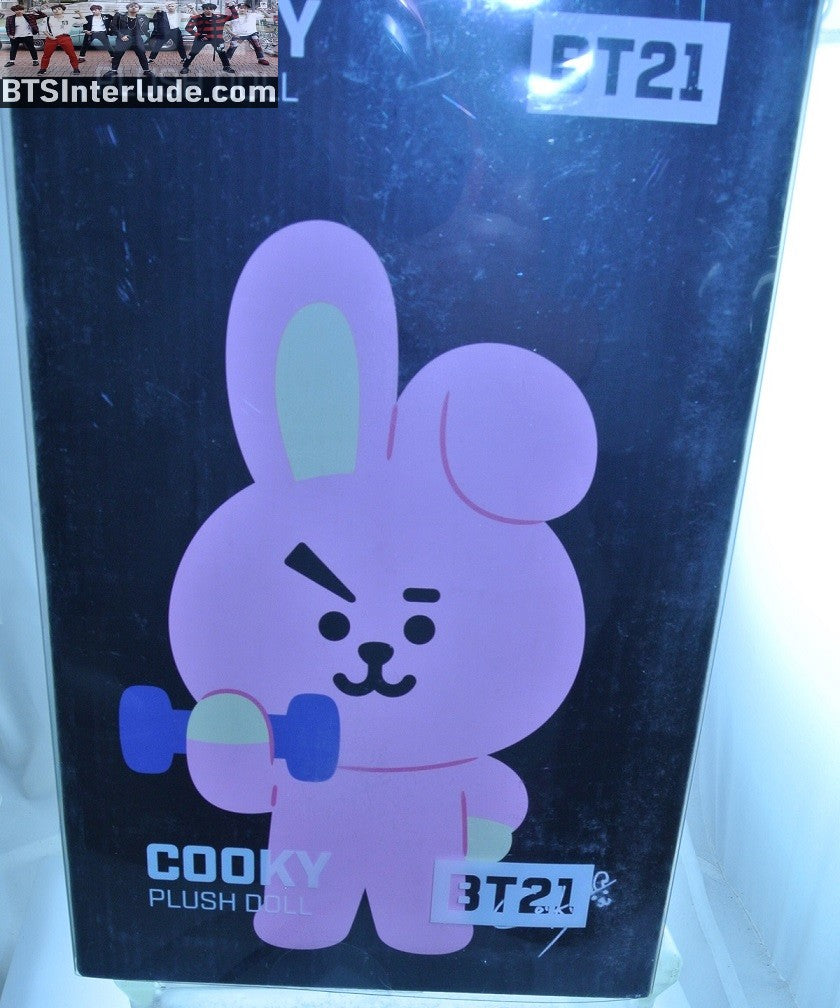 BTS STUFFIE PLUSH DOLL OFFICIAL BT21 COOKY JEON JUNGKOOK 전정국 NEW IN BOX LINE FRIENDS OFFICIAL MERCHANDISE