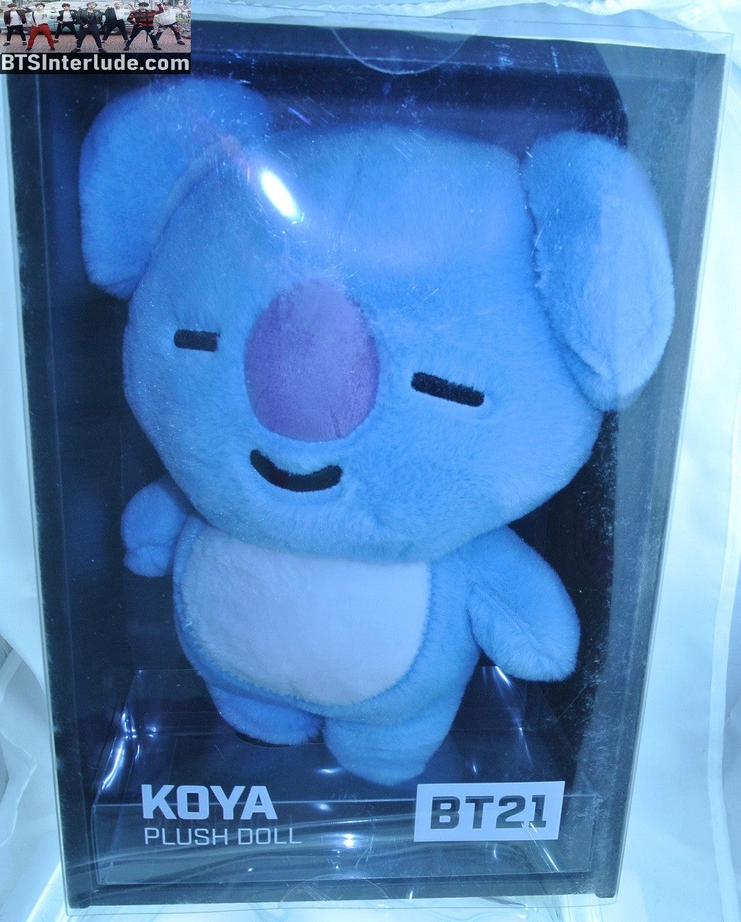 BTS STUFFIE PLUSH DOLL OFFICIAL BT21 KOYA RM KIM NAMJOON 김남준 NEW IN BOX LINE FRIENDS OFFICIAL MERCHANDISE