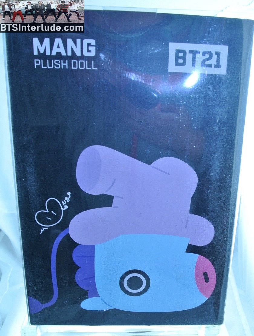 BTS STUFFIE PLUSH DOLL OFFICIAL BT21 MANG J-HOPE JUNG HOSEOK 정호석 NEW IN BOX LINE FRIENDS OFFICIAL MERCHANDISE