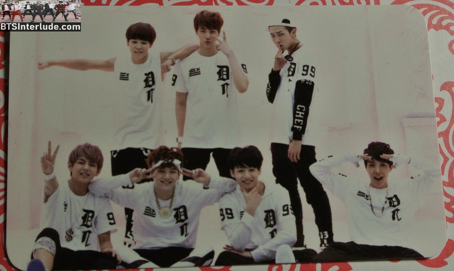 BTS PHOTOCARD OFFICIAL GROUP O!RUL82? JUNGKOOK V JIMIN RM J-HOPE SUGA JIN OFFICIAL MERCHANDISE LIMITED EDITION ORUL82