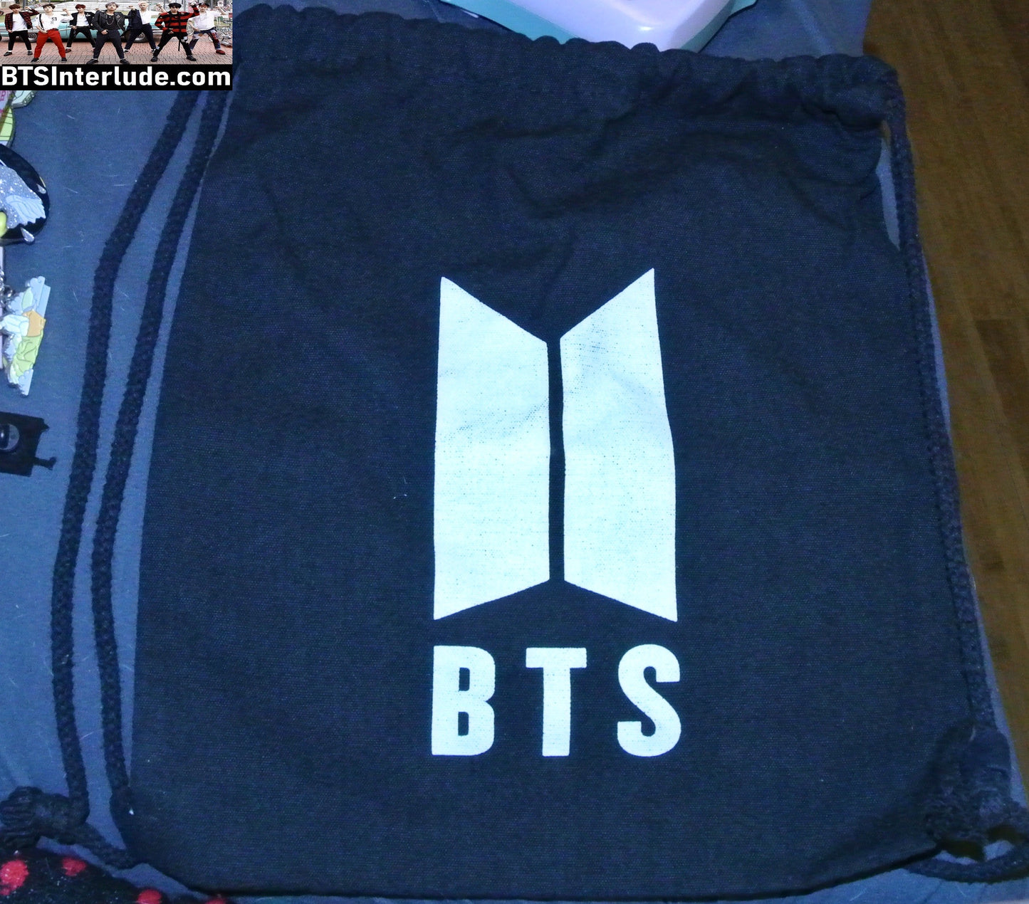 BTS PURSE BAG BACKPACK BLACK WHITE DOORS JUNGKOOK V JIMIN RM J-HOPE SUGA JIN