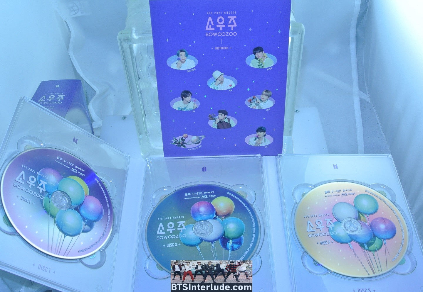 BTS BLURAY BLU-RAY SOWOOZOO CONCERT PHOTO BOOK MUSTER 2021 *SOLD OUT* JUNGKOOK V JIMIN RM J-HOPE SUGA JIN OFFICIAL MERCHANDISE HYBE