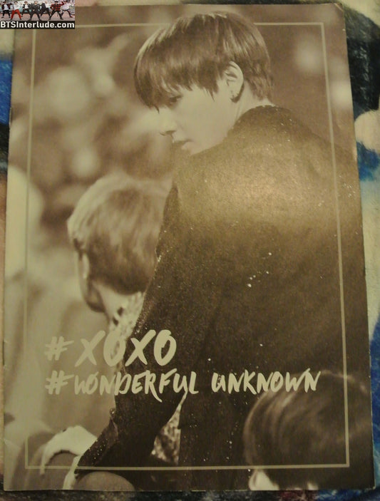BTS BOOK FANSITE V KIM TAEHYUNG 김태형 PHOTOBOOK XOXO WONDERFUL UNKNOWN MY LITTLE VALENTINE FANSITE PHOTO BOOK 16 PAGES FANSIGN CONCERTS