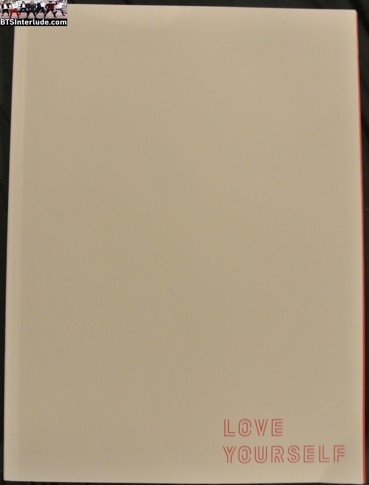 BTS BOOK OFFIAL GROUP LOVE YOURSELF TOUR BOOK 2018 방탄소년단 JUNGKOOK V JIMIN RM J-HOPE SUGA JIN OFFICIAL MERCHANDISE