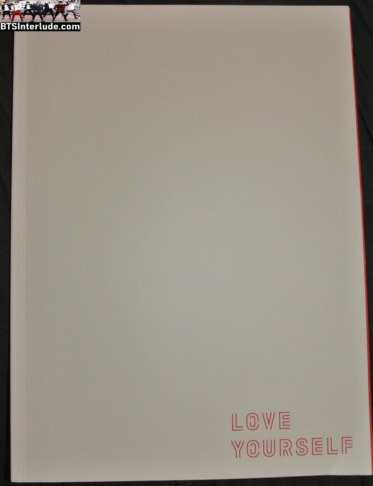 BTS BOOK OFFIAL GROUP LOVE YOURSELF TOUR BOOK 2018 방탄소년단 JUNGKOOK V JIMIN RM J-HOPE SUGA JIN OFFICIAL MERCHANDISE