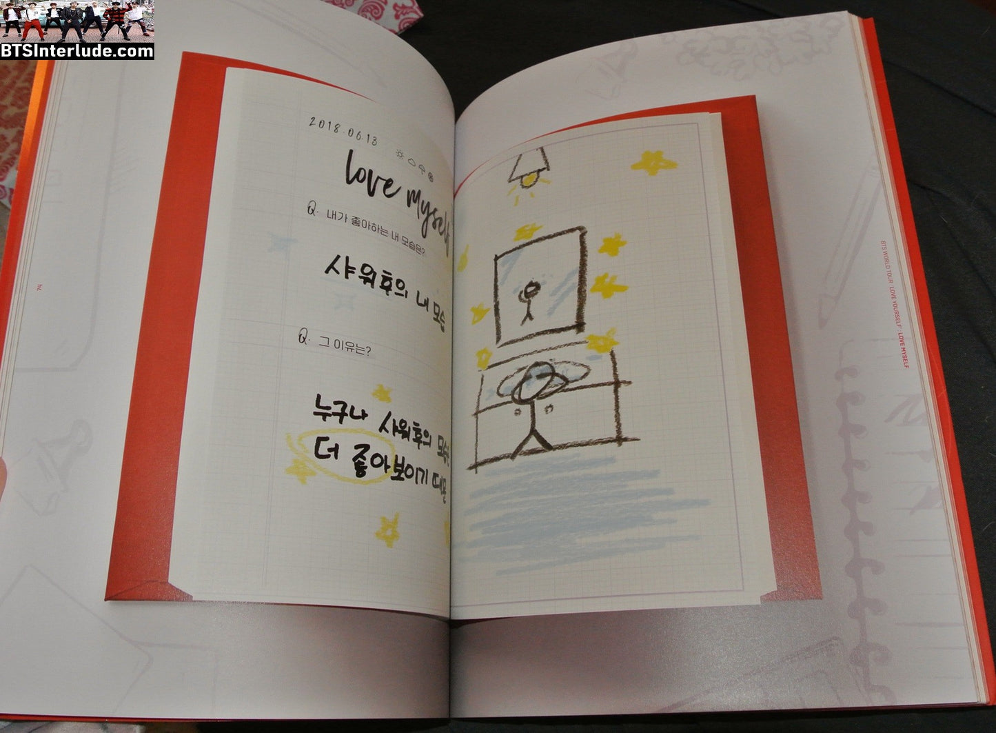 BTS BOOK OFFIAL GROUP LOVE YOURSELF TOUR BOOK 2018 방탄소년단 JUNGKOOK V JIMIN RM J-HOPE SUGA JIN OFFICIAL MERCHANDISE