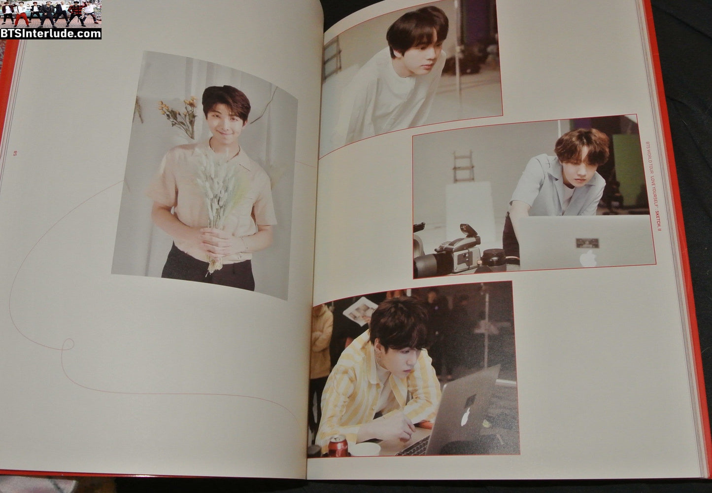 BTS BOOK OFFIAL GROUP LOVE YOURSELF TOUR BOOK 2018 방탄소년단 JUNGKOOK V JIMIN RM J-HOPE SUGA JIN OFFICIAL MERCHANDISE