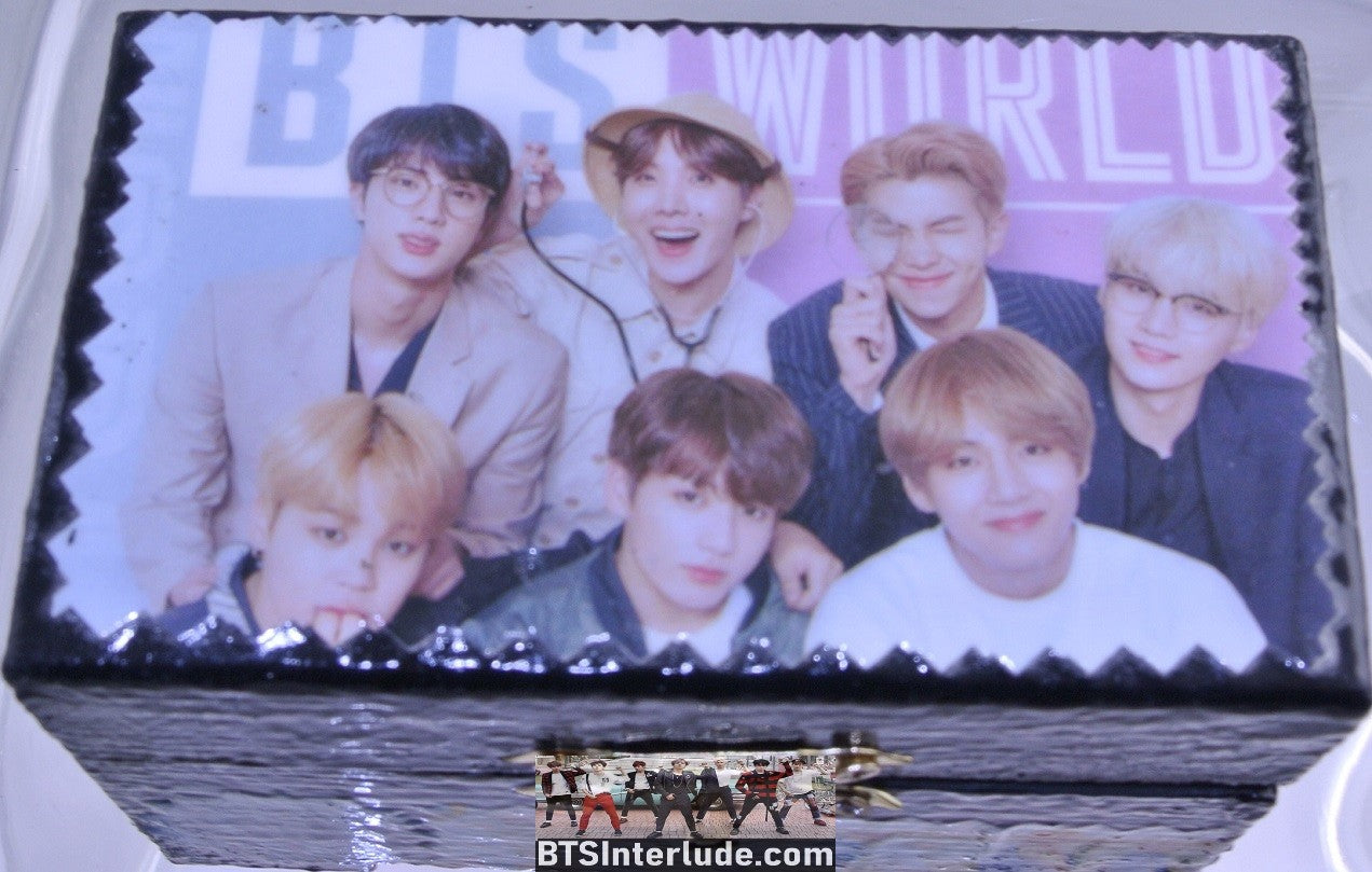BTS BOX SMALL GROUP BTS WORLD DNA BUTTER NO MORE DREAM TRINKET JUNGKOOK V JIMIN RM J