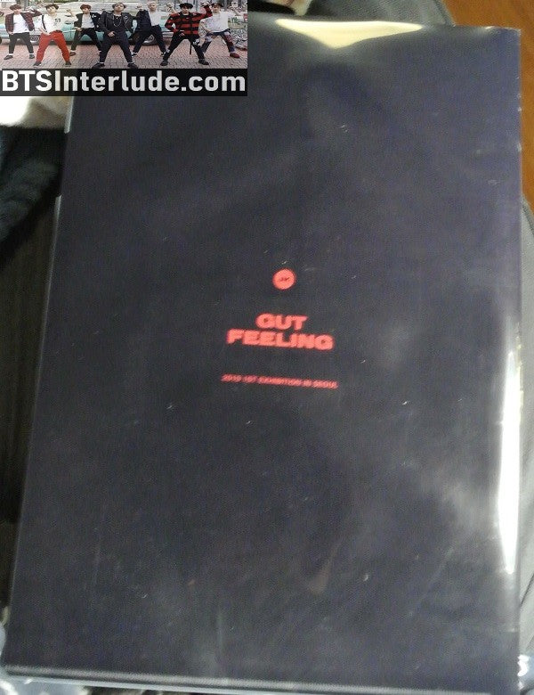 BTS FILE FOLDER JEON JUNGKOOK 전정국 BLACK GUT FEELING THE KNOCK FANSITE ORGANIZATION