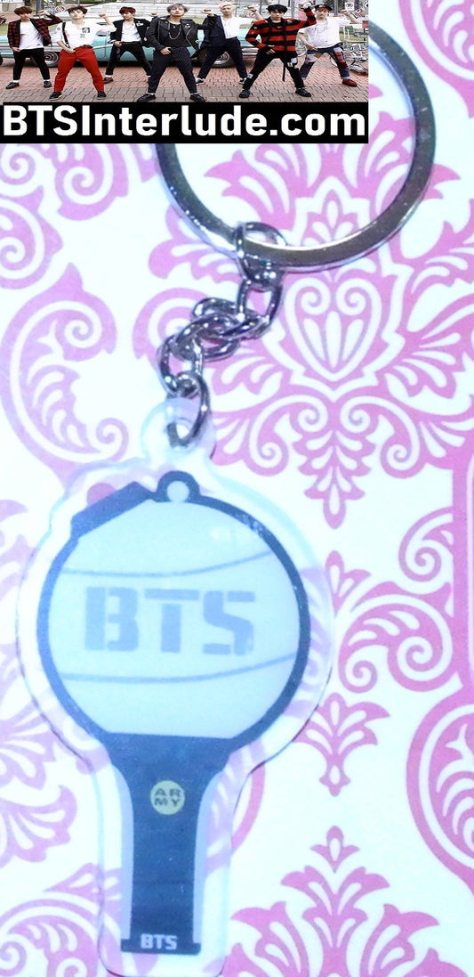 BTS KEYCHAIN ACRYLIC GROUP ARMY BOMB JUNGKOOK V JIMIN RM J-HOPE SUGA JIN KEYRING KEY CHAIN RING LIMITED EDITION