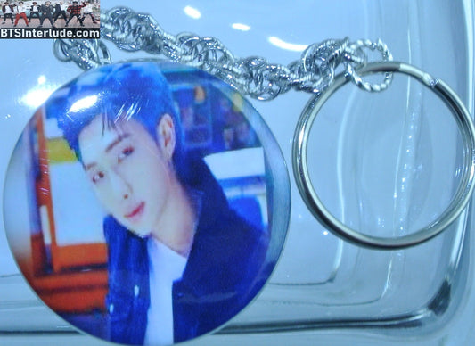 BTS KEYCHAIN BUTTON RM KIM NAMJOON 김남준 BUTTER CAR WASH KEYRING KEY RING CHAIN