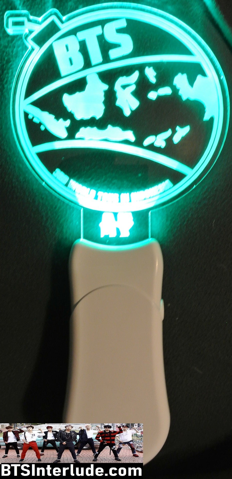 BTS LIGHT UP GROUP OT7 방탄소년단 JUNGKOOK V JIMIN RM J-HOPE SUGA JIN BANNER SLOGAN LIMITED EDITION