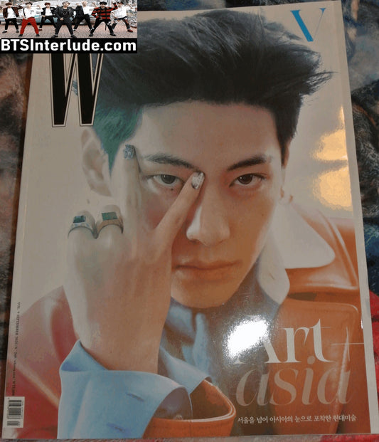 BTS MAGAZINE OFFICIAL V KIM TAEHYUNG 김태형 W KOREA VOL 9 V OVER EYE SEPTEMBER 2025 OFFICIAL MERCHANDISE
