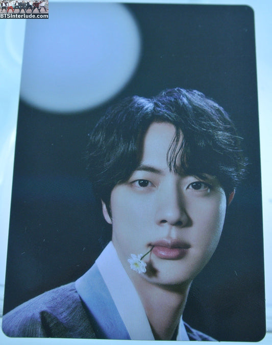 BTS PHOTOCARD OFFICIAL DALMAJUNG 2022 JIN KIM SEOKJIN 김석진 #4 OF 6 PC PHOTO CARD OFFICIAL MERCHANDISE