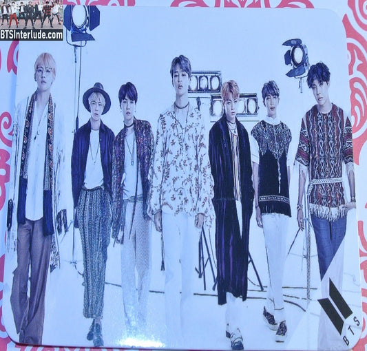 BTS PHOTOCARD FANSITE GROUP AIRPLANE PT 2 JAPAN JUNGKOOK V JIMIN RM J-HOPE SUGA JIN LIMITED EDITION
