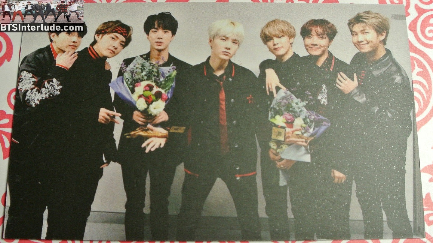BTS PHOTOCARD FANSITE GROUP MIC DROP CYPHERWOOKY FANSITE JUNGKOOK V JIMIN RM J-HOPE SUGA JIN LIMITED EDITION