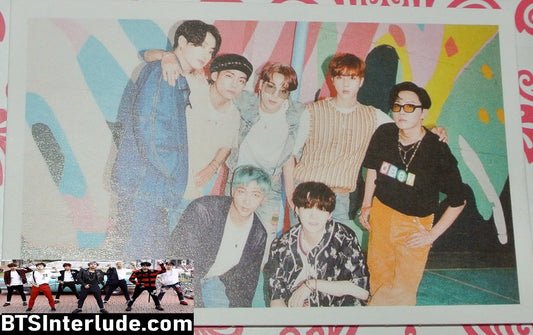 BTS PHOTOCARD FANSITE GROUP 방탄소년단 DYNAMITE BASKETBALL COURT JUNGKOOK V JIMIN RM J-HOPE SUGA JIN LIMITED EDITION