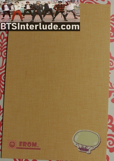 BTS PHOTOCARD FANSITE GROUP RUN CROSSWALK JUNGKOOK V JIMIN RM J-HOPE SUGA JIN LIMITED EDITION
