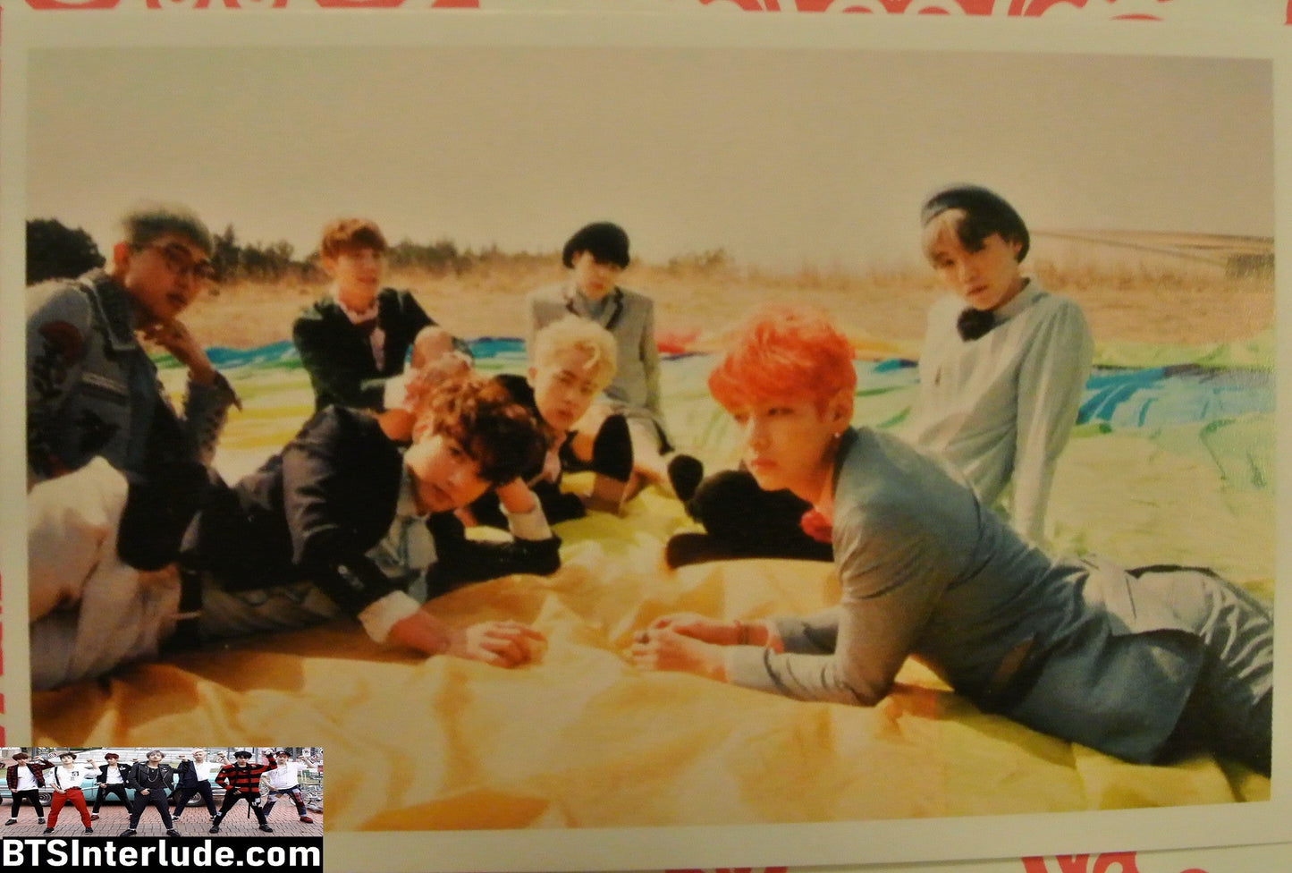 BTS PHOTOCARD FANSITE GROUP 방탄소년단 BLANKET YOUNG FOREVER JUNGKOOK V JIMIN RM J-HOPE SUGA JIN LIMITED EDITION