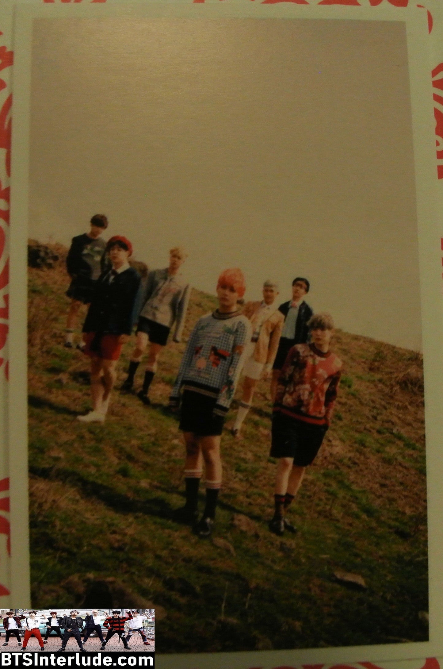 BTS PHOTOCARD FANSITE GROUP 방탄소년단 HILLSIDE YOUNG FOREVER JUNGKOOK V JIMIN RM J-HOPE SUGA JIN LIMITED EDITION