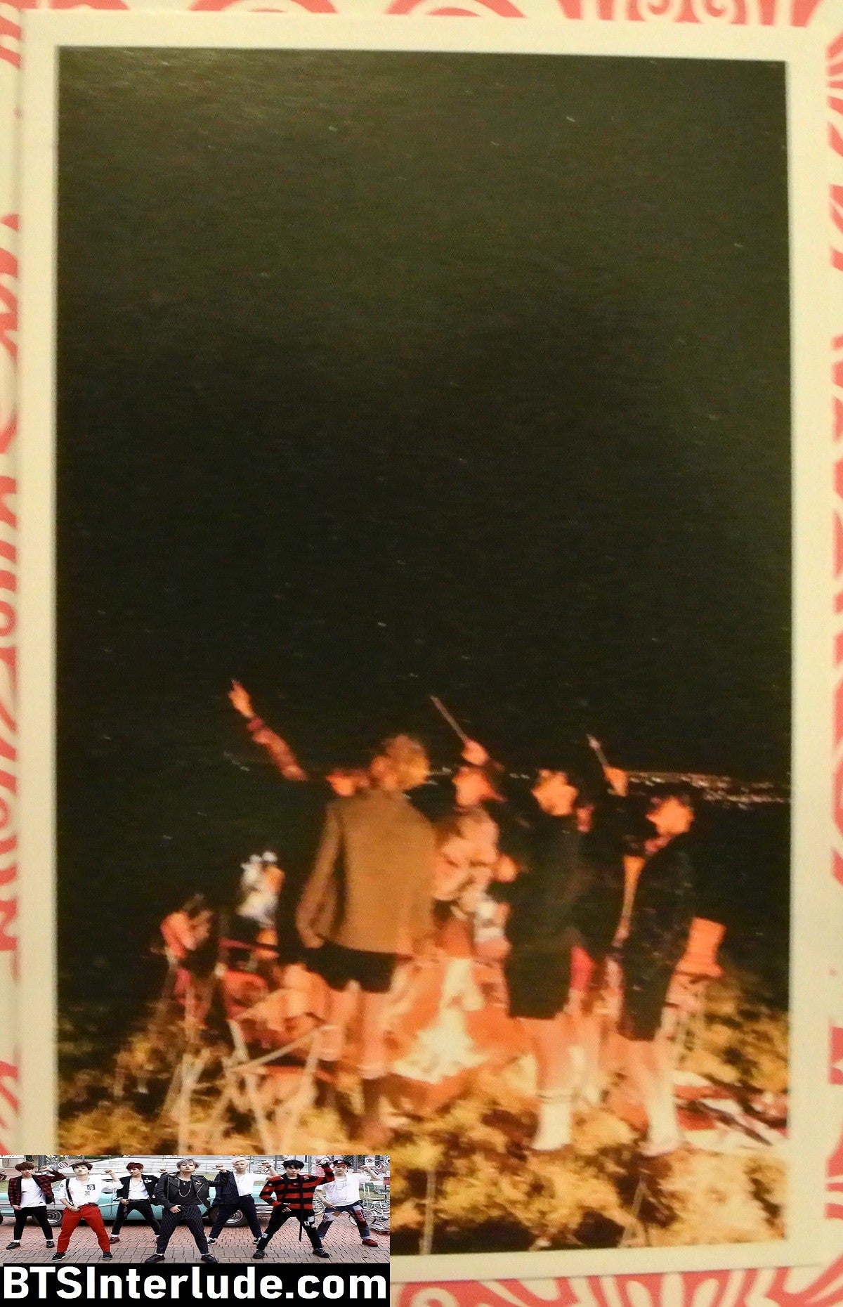 BTS PHOTOCARD FANSITE GROUP 방탄소년단 NIGHT VER FIRESIDE YOUNG FOREVER JUNGKOOK V JIMIN RM J-HOPE SUGA JIN LIMITED EDITION