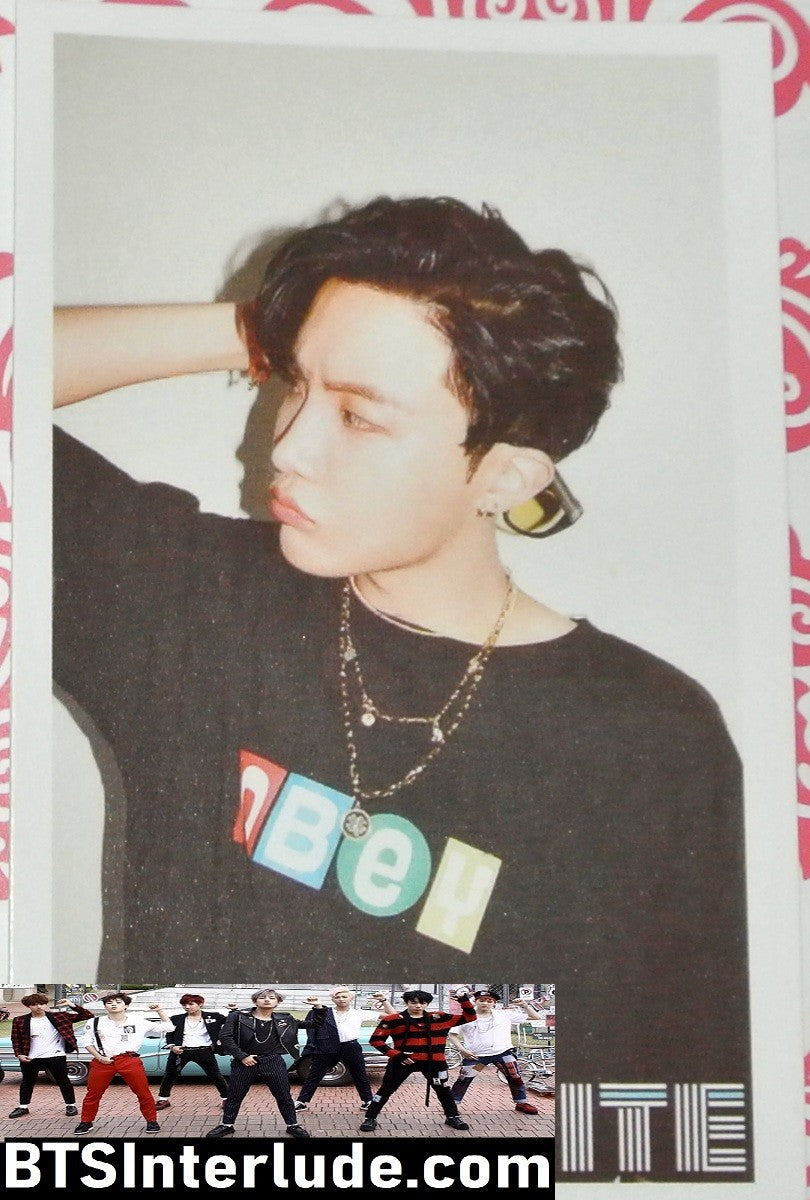 BTS PHOTOCARD FANSITE J-HOPE JUNG HOSEOK 정호석 HOBI DYNAMITE WALL PHOTO CARD PC