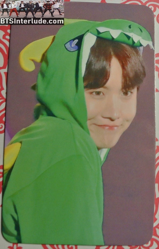 BTS PHOTOCARD FANSITE J-HOPE JUNG HOSEOK 정호석 HOBI 4TH MUSTER DRAGON WELCOME HOME FANSITE PHOTO CARD