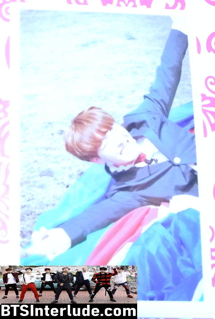BTS PHOTOCARD FANSITE J-HOPE JUNG HOSEOK 정호석 HOBI ARMS OUT YOUNG FOREVER PHOTO CARD PC