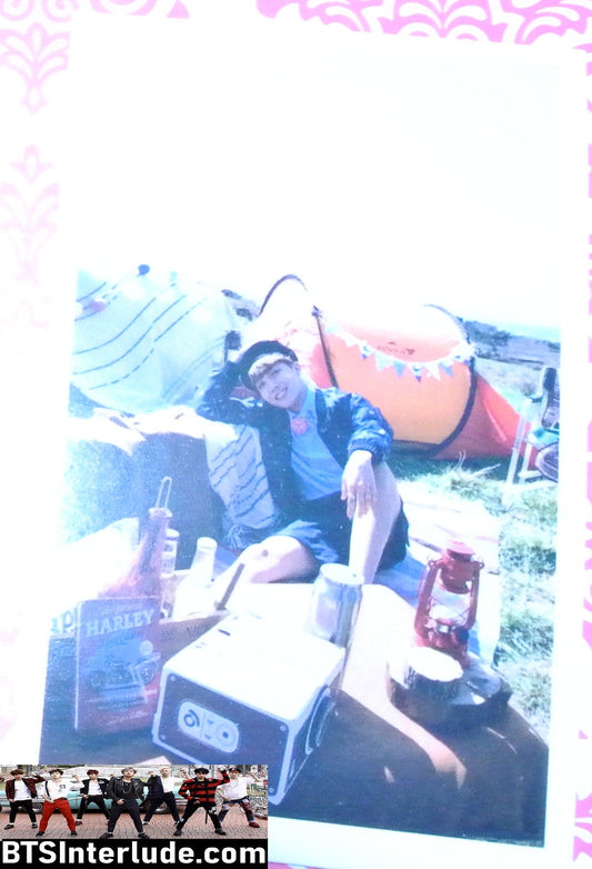 BTS PHOTOCARD FANSITE J-HOPE JUNG HOSEOK 정호석 HOBI CAMPSITE YOUNG FOREVER PHOTO CARD PC